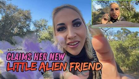 Giantess XZanthia Finds a Tiny Alien – Soft Size Play Fantasy (SD 720p WMV)