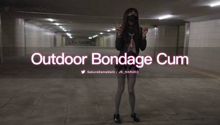 [4K] Outdoor Crossdresser Bondage Chastity Cum [KMM-32]