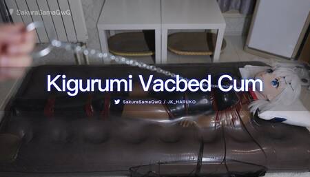 [4K] Kigurumi Vacbed Bondage Cum [KMM-35]