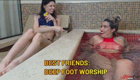 BEST FRIENDS: DEEP FOOT WORSHIP - KARINA CRUEL AND VICTORIA DIAS - FULL VERSION - NEW DECEMBER 2025