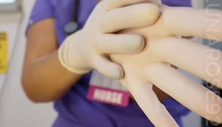 Watch me scrub up in my nurse scrubs and chasing about what my favorite scrub and glove brands and why I love them!