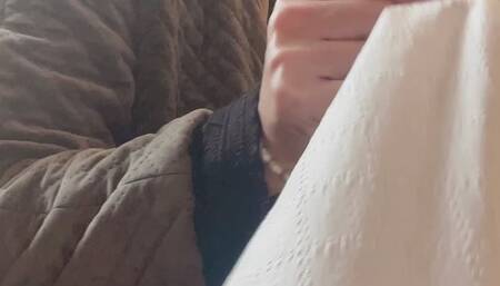 tiny ass hole of cute hana chan
