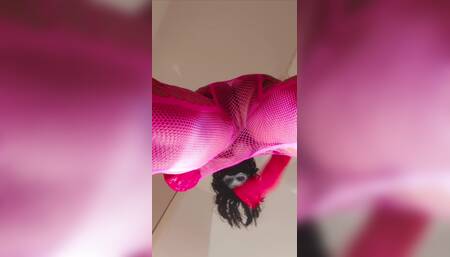 Milah En Fishnet Rose