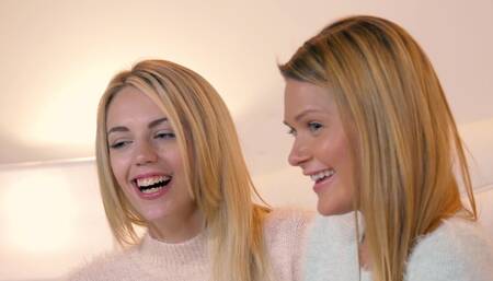 Abby Cross And Blake Eden Like To Scissor Then Taste Their Combined Wetness