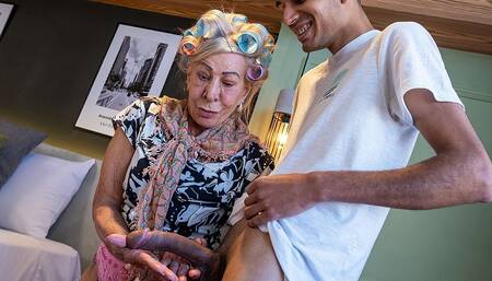 Tattood 79 Year Old Granny Is Totaly Shocked
