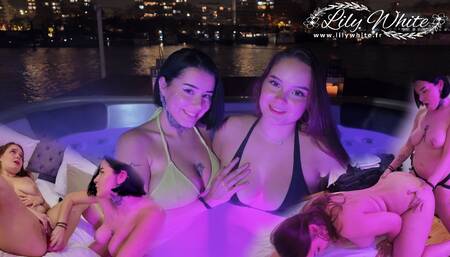 My first lesbian experience with Rose Delacroix