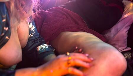 Massage and Scrub Leads to a Handjob