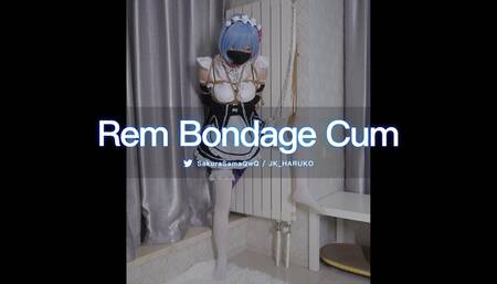 [4K] Rem Crossdresser Bondage Cum [KMM-41]
