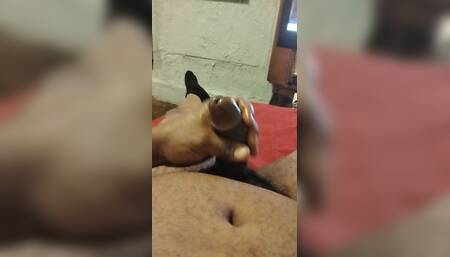 Jerking off Black Dick