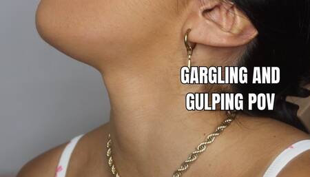 Gargling and gulping POV - OnlyVanessa