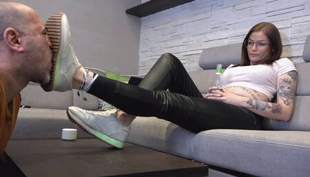 ELECTRA - Starving - EXTREME Sneakers Worship And Domination