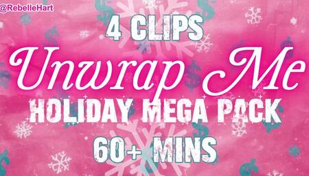 Unwrap Me - Holiday Mega Pack - 60+ Mins of Festive Femdom with Rebelle Hart