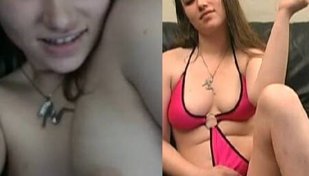 Cara Chubby Amateur w Puffy Nipples Shares Masturbation Clips