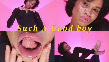 Such A Good Boy- Ebony Femdom Goddess Rosie Reed Sensual Gentle Domination Jerk Off Instruction- standard definition