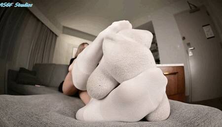 GIANT Nordic BLONDES! Pure socks - MOV