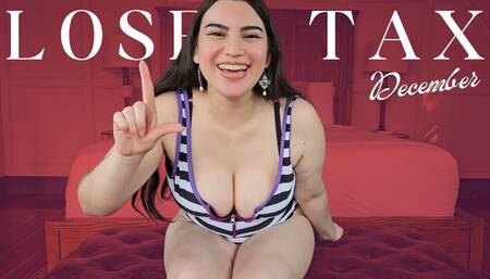 Loser Tax December - Loser Reprogramming Guidance with Countess Wednesday - Sex Denial, Sexual Rejection, Loser Porn, Mind Fuck MP4 1080p
