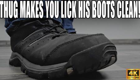 Thug Makes You Lick His Boots - 4k UHD 2160p - KingMarti