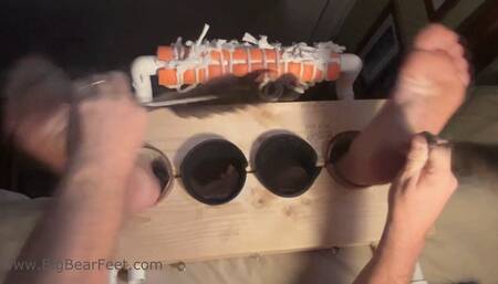 Tickled to Orgasm XIV - tickled size 13 wide made to cum