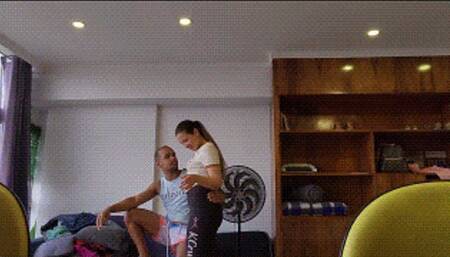 INTIMATE KISSES WITH MY GIRLFRIEND AT HOME - YASMIN BRISA - FULL VERSION - YB PRODUCTIONS