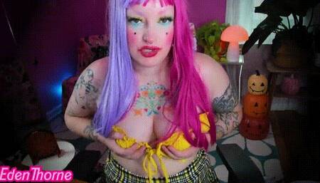 Mindfucking JOI for Clown Girl