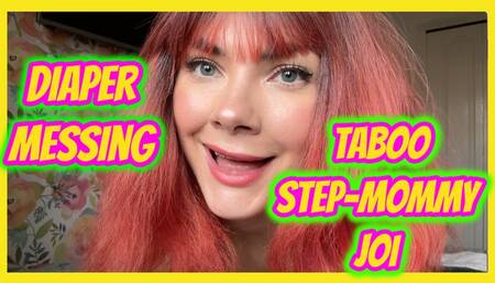 Diaper Messing and Taboo Step-Mommy JOI