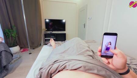 My Neighbor Cheerleader Sucked My Cock and Fucked Me but It Was Only a Dream