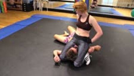 Lady Lisa in The Gym Bully Beatdown - Next Victim