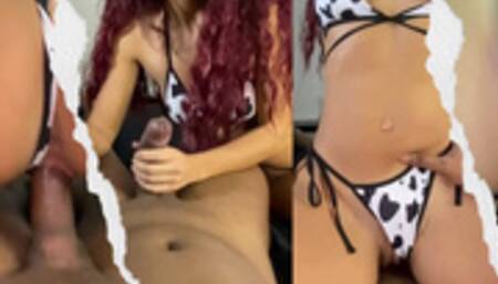 Ma Belle Soeur La Cowgirl Veux Ma Bite - Eng Sub